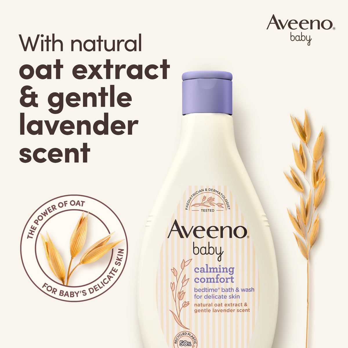 Aveeno Baby Calming Comfort Bedtime Lotion for Baby's Delicate Skin 150ml