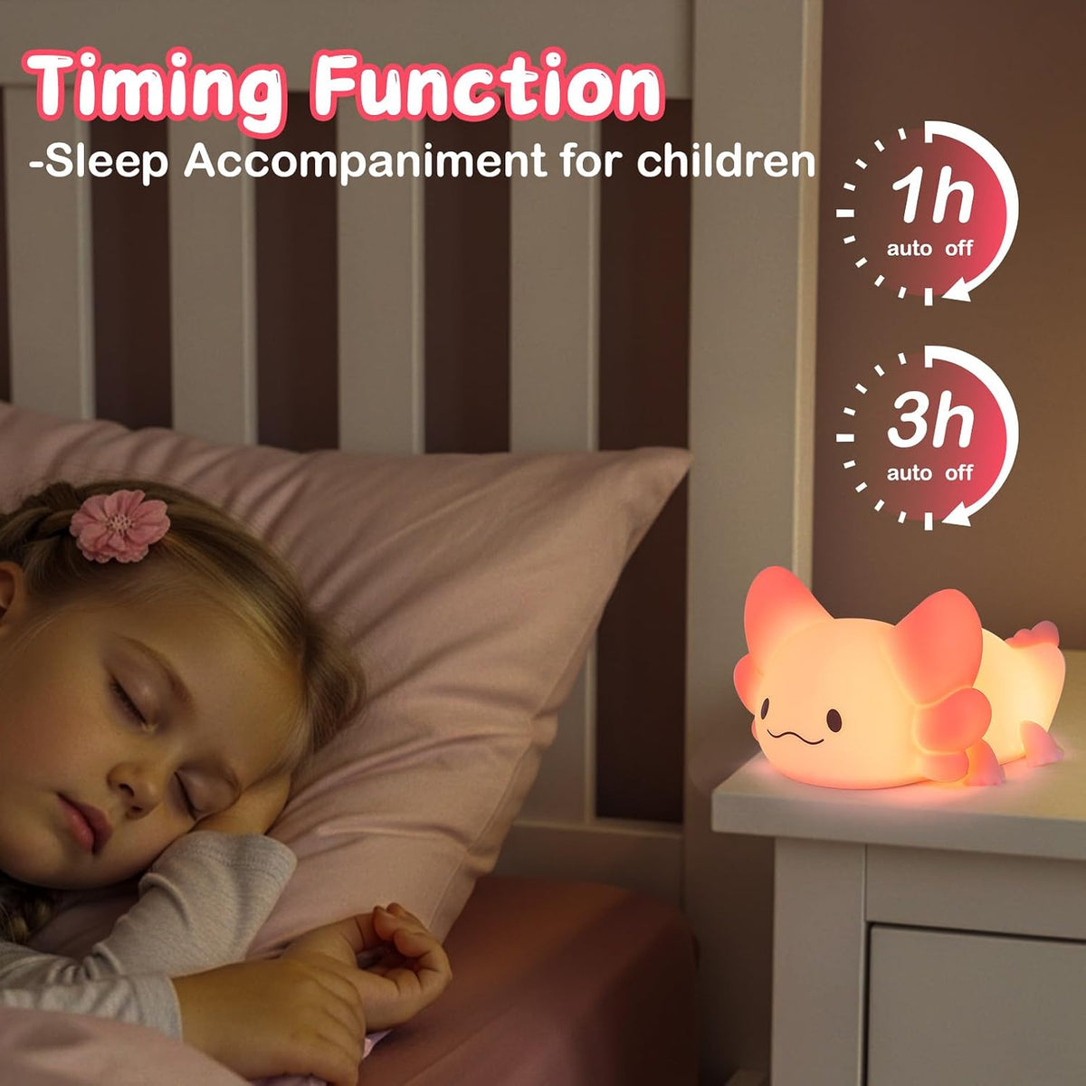 ZKLiLi Cat Night Light for Kids,Cute Night Lamp for Nursery,Squishy Silicone Touch Lights Portable, Gift for Birthday and Christmas for Kids Baby Children (Battery Cat)