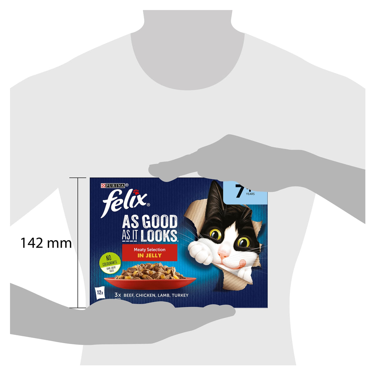 FELIX Doubly Delicious Countryside Selection in Jelly Wet Cat Food 40x85g