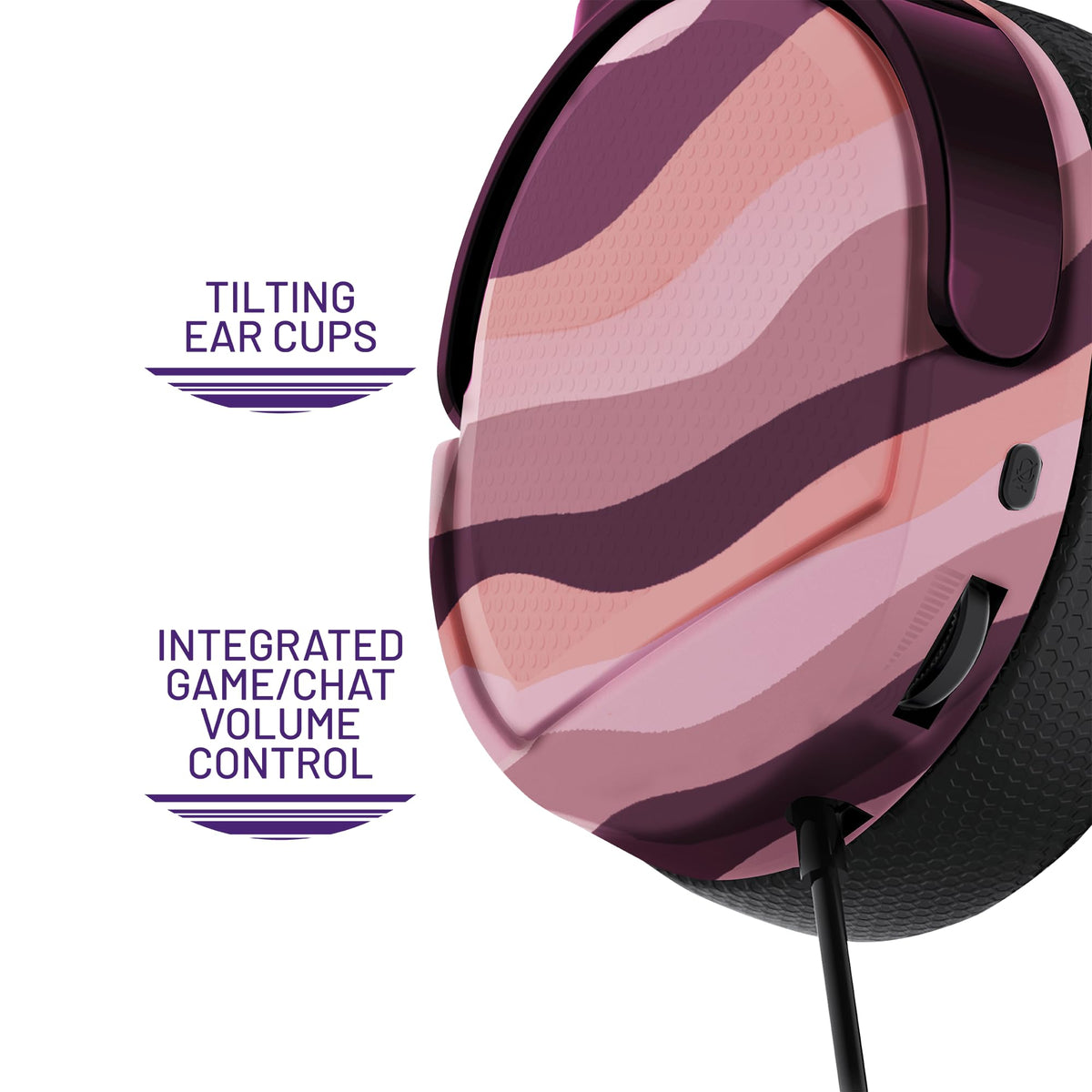 STEALTH PANTHER Sky - Over Ear Gaming Headset PS4/PS5, XBOX, Switch, PC with Flexible Mic, 3.5mm Jack, 1.5m Cable, Lightweight, Comfortable and Durable