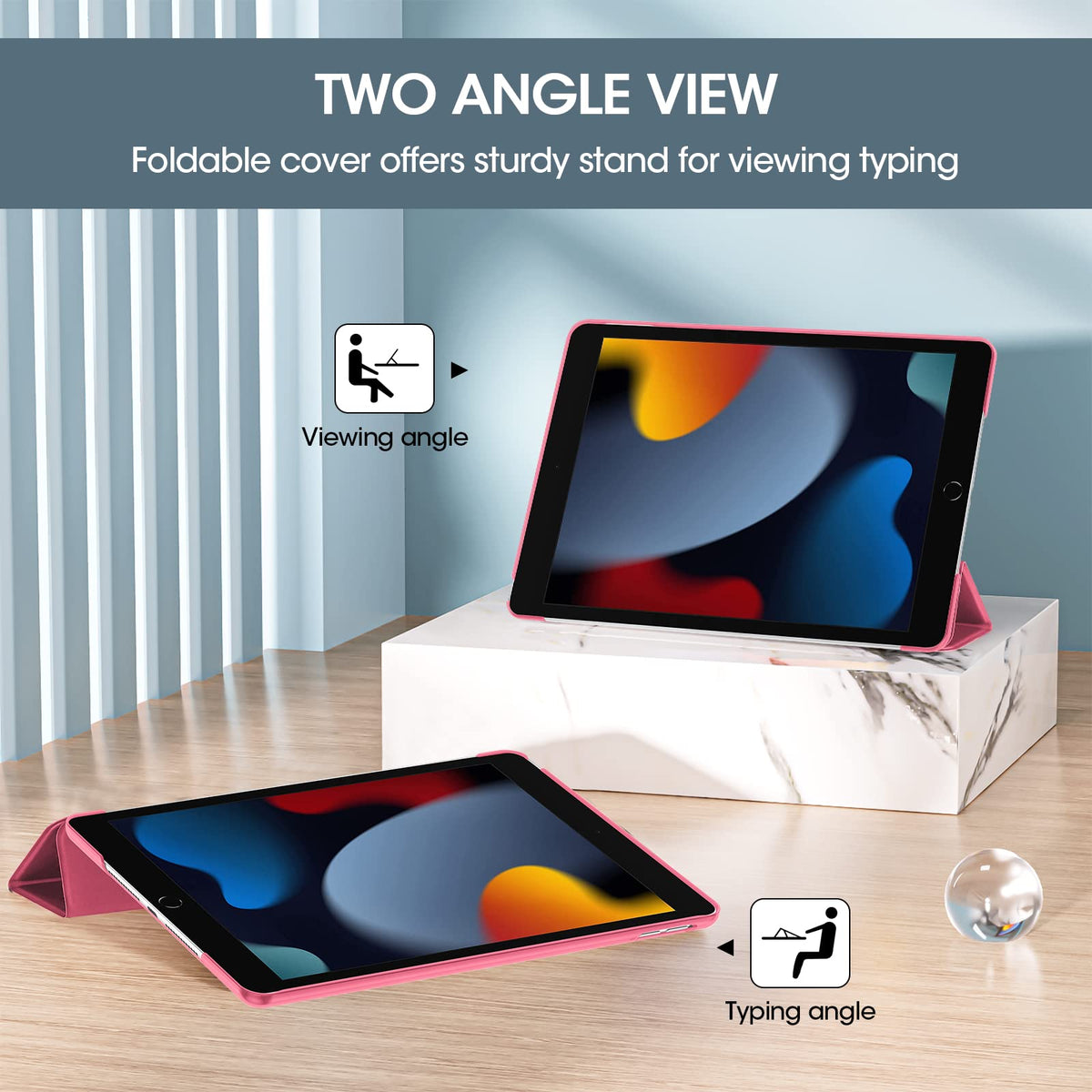 ProCase for iPad 9th/ 8th/ 7th Generation Case 10.2 Inch (Navy)
