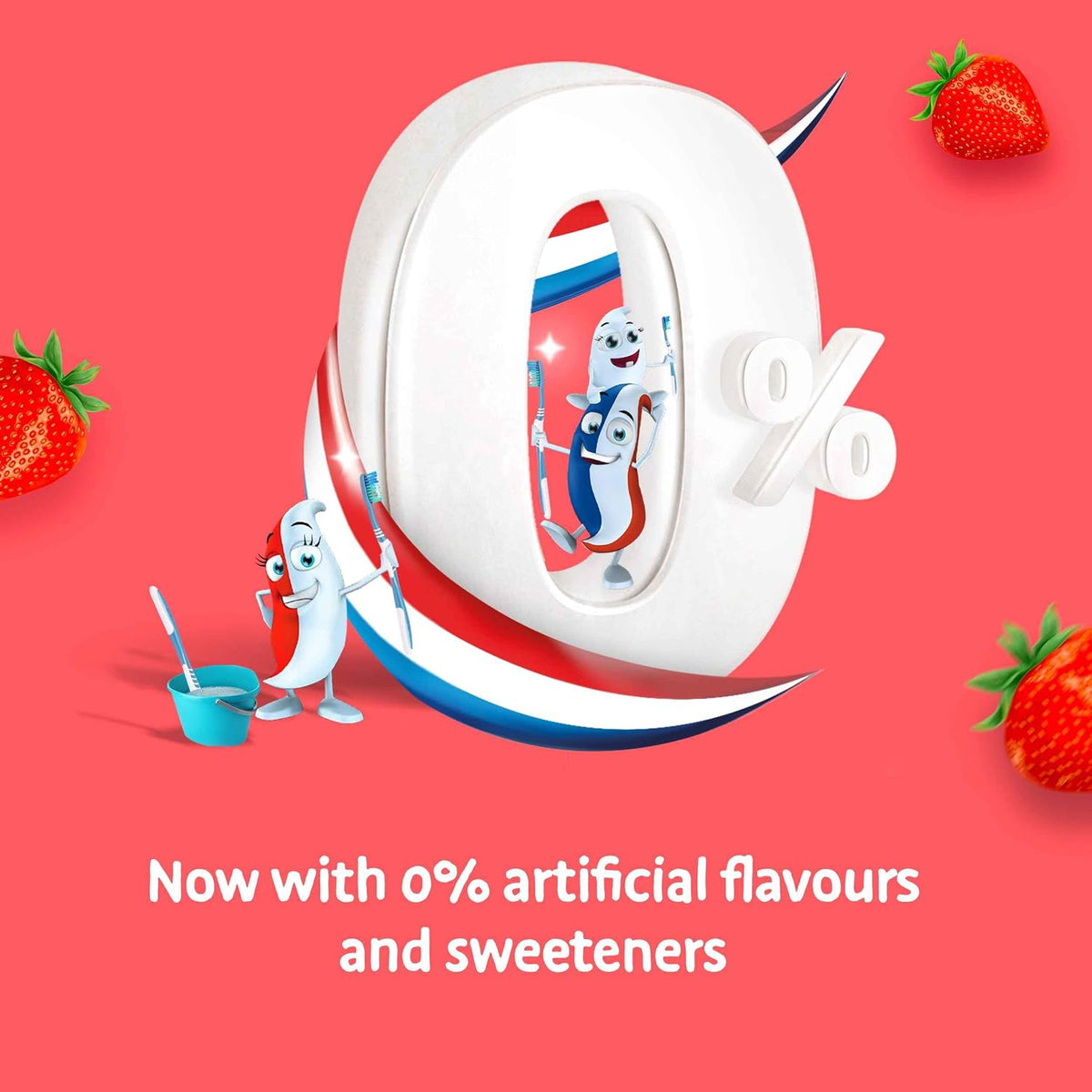 Aquafresh Paw Patrol Splash Kids Toothpaste, Strawberry, 75 ml