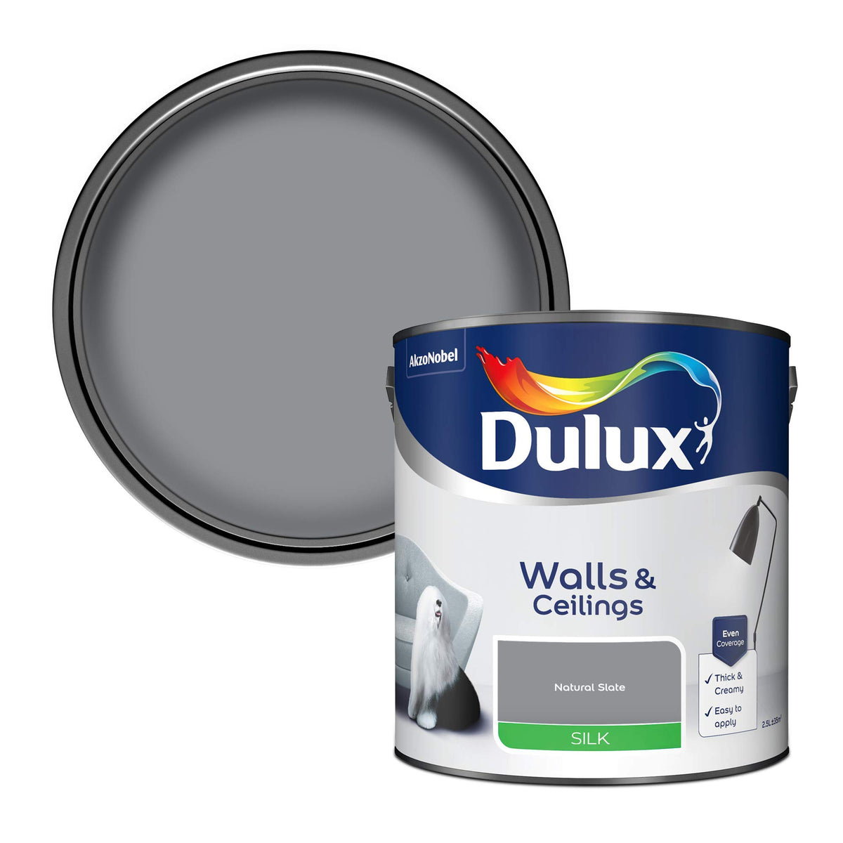 Dulux Tester Paint, White Mist, 30 ml (Pack of 1)