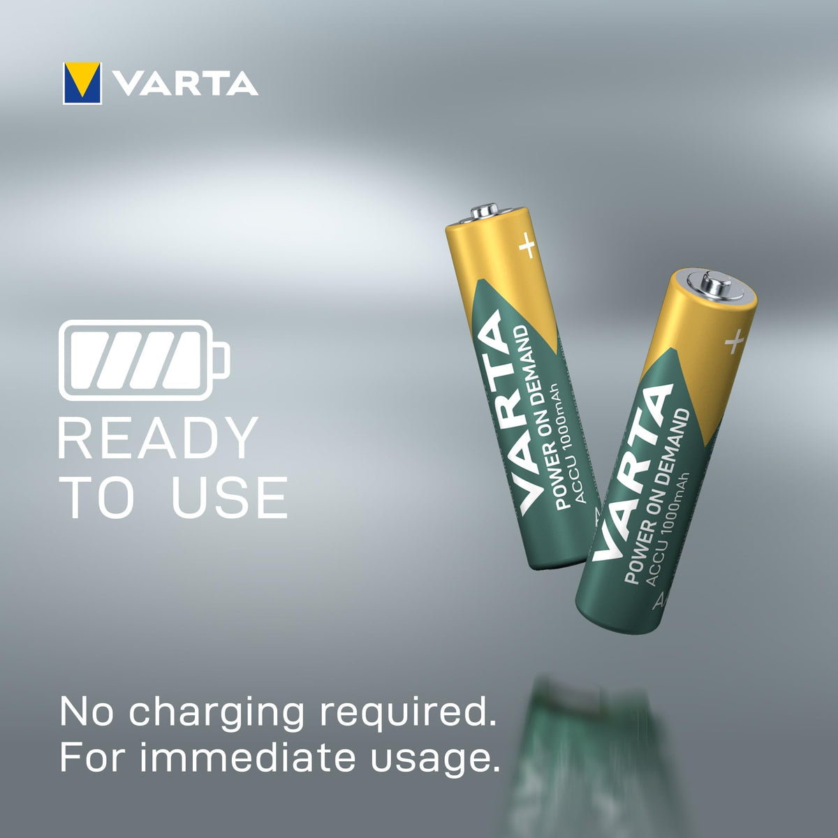 VARTA Batteries AA, Pack of 40, Power on Demand, Alkaline, 1.5 V