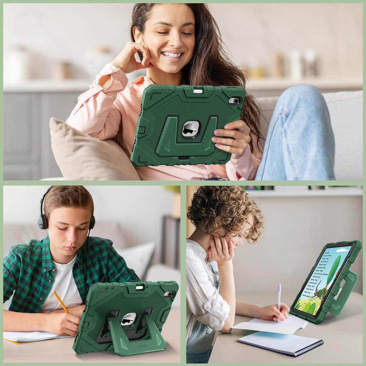 FINTIE Kid-Friendly Case for iPad (A16) 11th Gen 11 Inch, iPad 10th Gen
