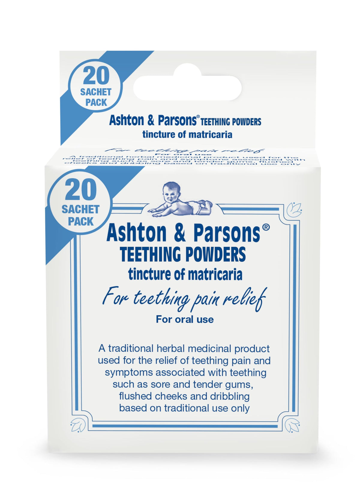 Ashton & Parsons Teething Powders, Pack of 30