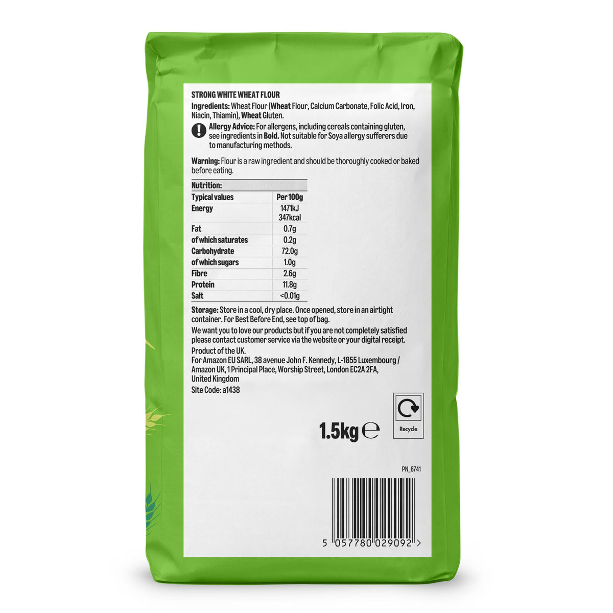 by Amazon Self Raising Flour, 1.5kg