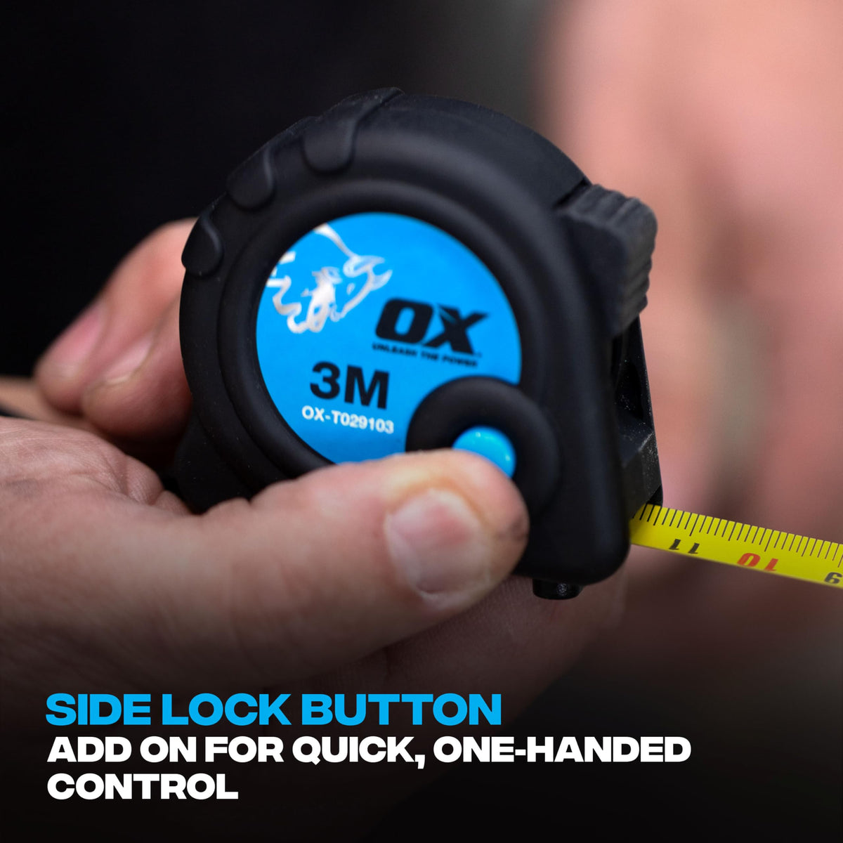 OX Trade 8m Tape Measure Twinpack - Metric & Imperial, Nylon Coated Blade