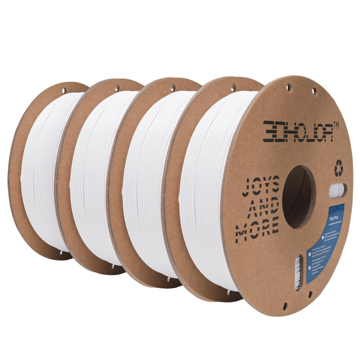 3DHoJor PLA+ PLA Plus Filament 1.75mm 1kg(2.2lbs) for 3D Printers,Yellow