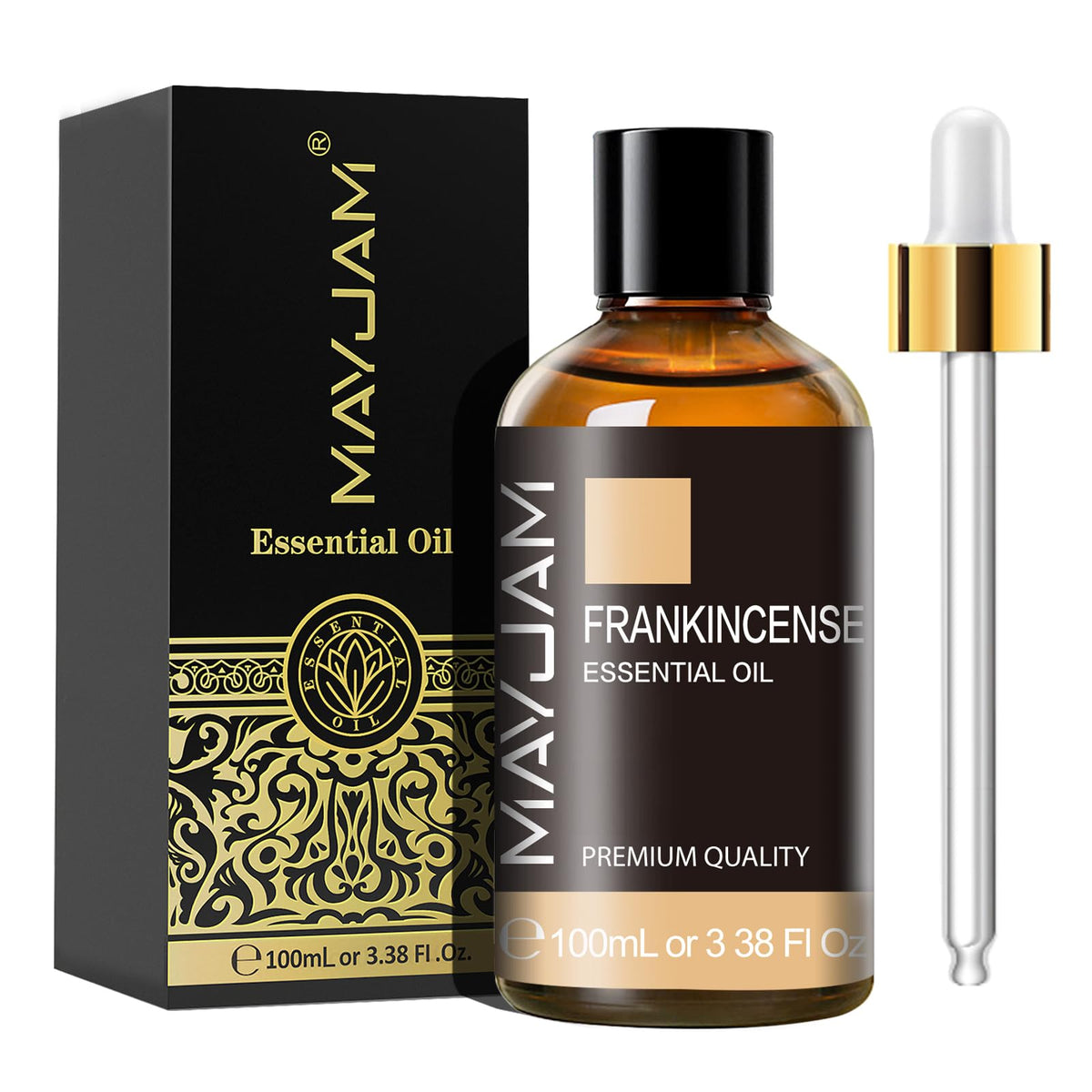 MAYJAM Peppermint Essential Oil 100ML - Premium Diffuser Oil
