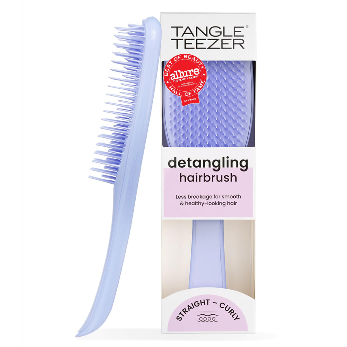 Tangle Teezer The Ultimate Detangler Straight to Curly Hairbrush