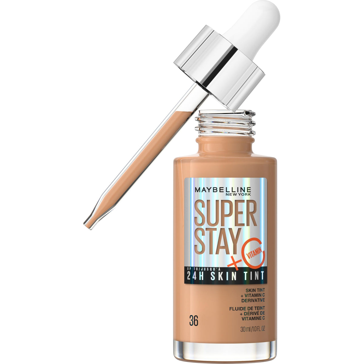 Maybelline Foundation Super Stay Skin Tint Serum, Up To 24H Wear, Shade 06