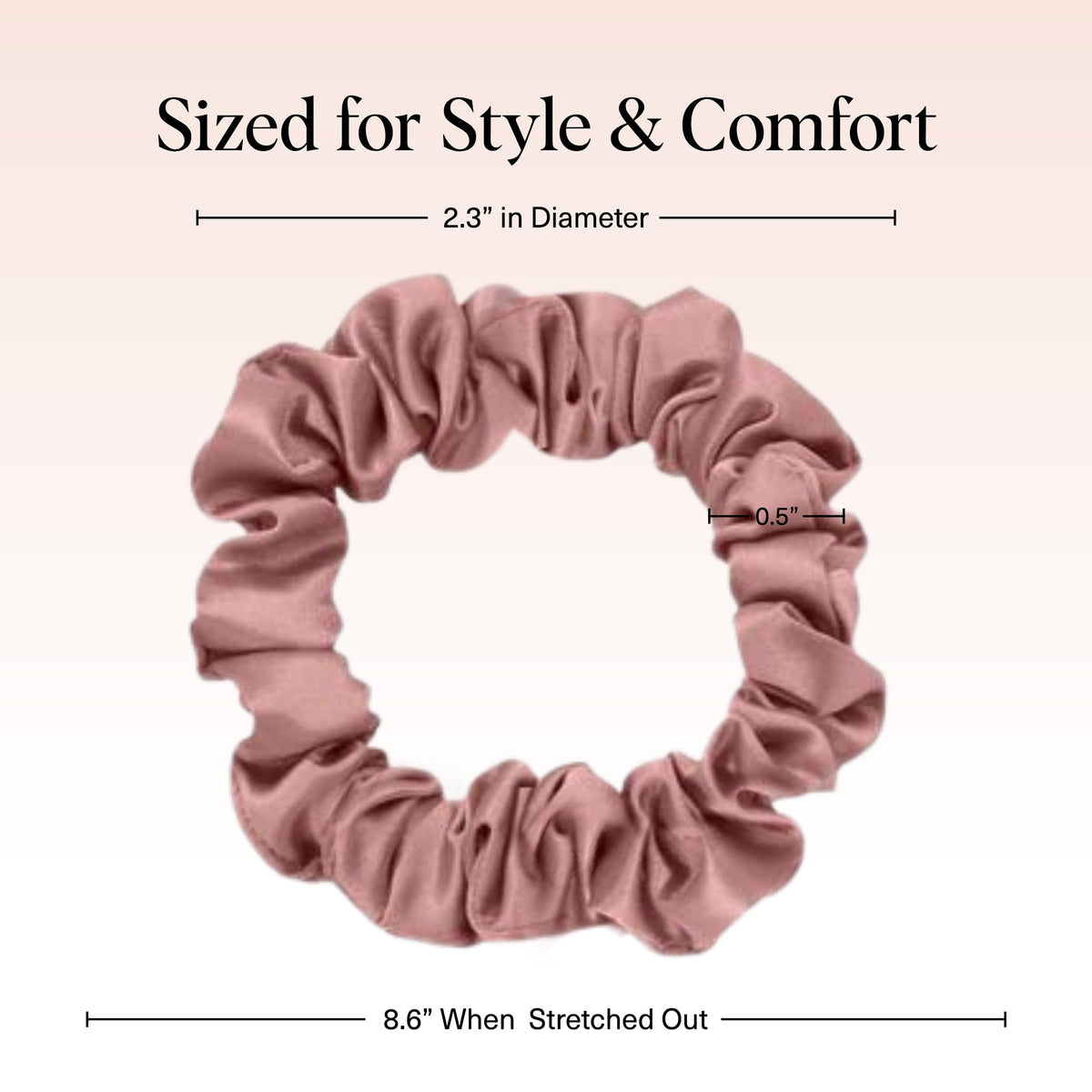 Kitsch Satin Scrunchies for Women 3pcs - Garden Bouquet