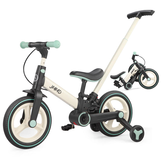 JMMD 6-in-1 Convertible Toddler Balance Bike to Pedal Bike — Ages 18 Months to 5 Years