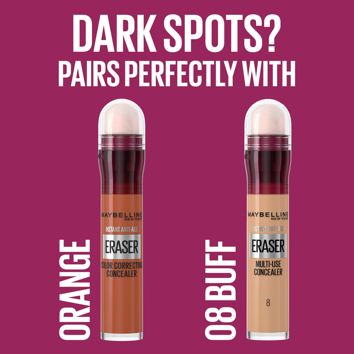 Maybelline Instant Anti Age Eraser Eye Concealer, Dark Circles and Blemish Concealer, Ultra Blendable Formula, 149 Deep Bronze
