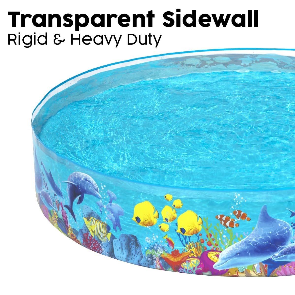 Bestway Sea Creature Kids Paddling Pool — 48 inch Round, 219 Litres | Toddlers & Children