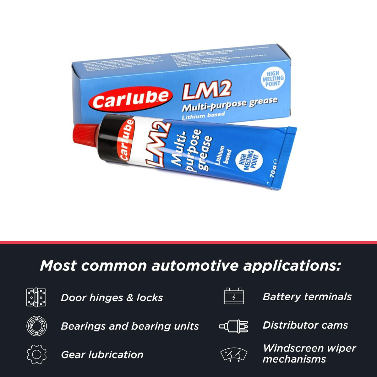 TETROSYL LTD Carlube Xmg070 Lithium Multi-Purpose Grease