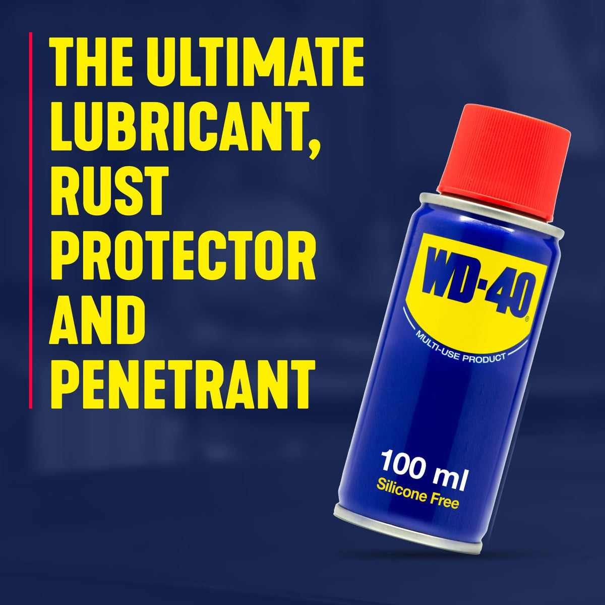 WD-40 Multi-Use Product Lubricant Spray Can, 100ml Toolbox Size, Single Can