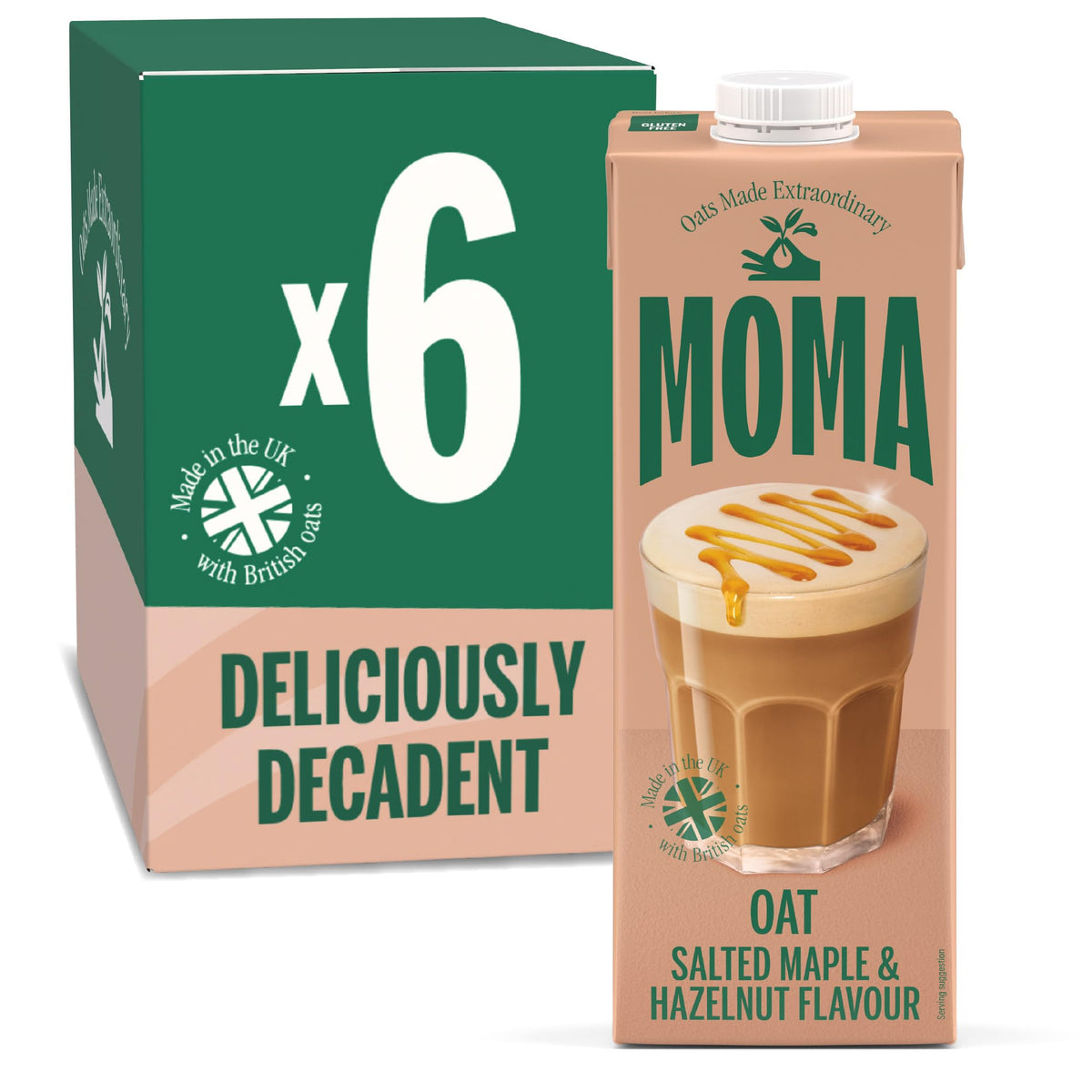 MOMA Pistachio Oat Drink • 1L • No Added Sugar • Vegan, Nut Free & GF