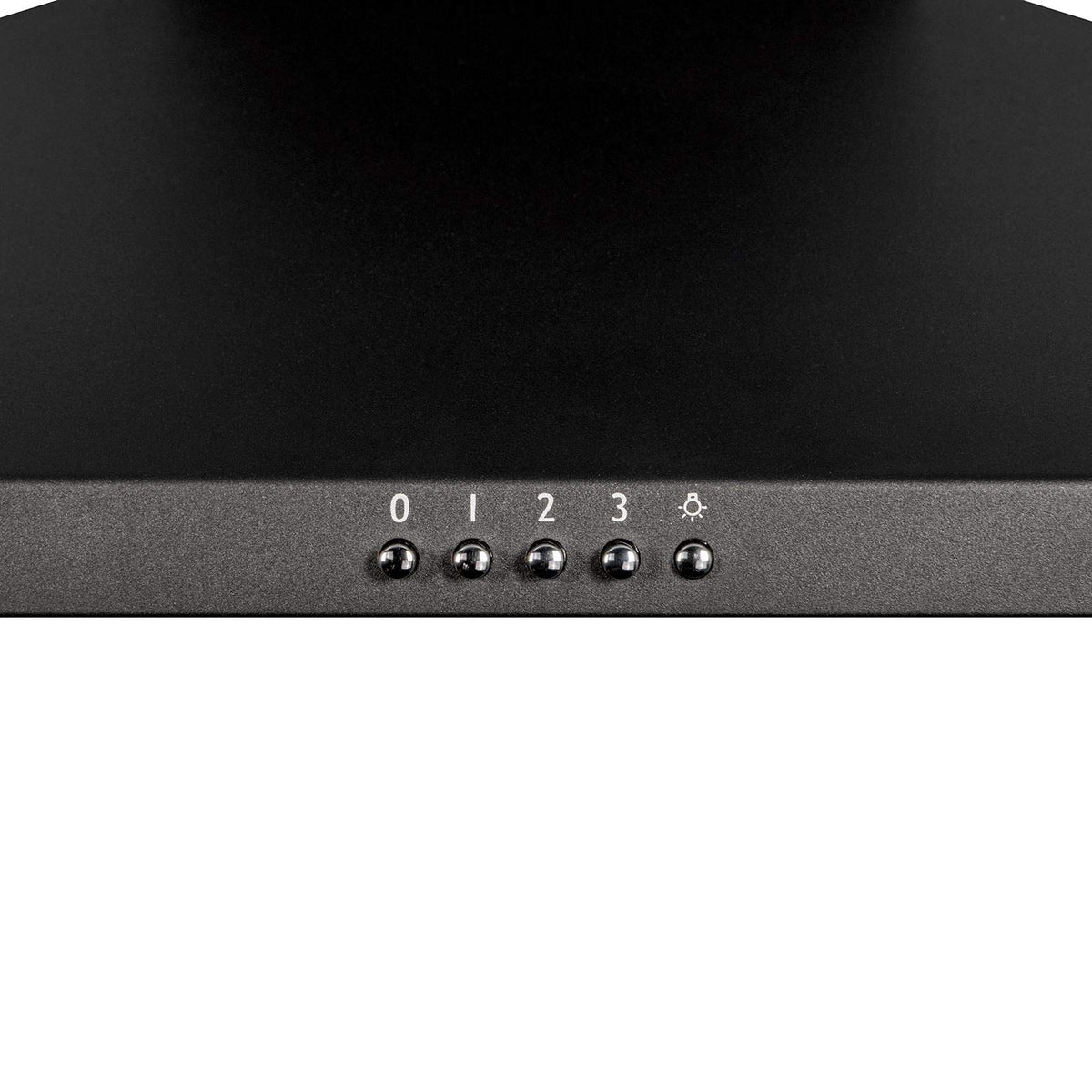 SIA 60cm Chimney Cooker Hood Kitchen Extractor Fan, Black, CHL60BL