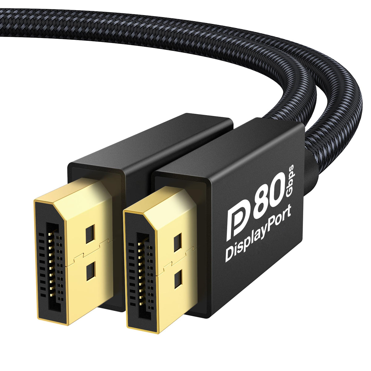 IVANKY VESA Certified DisplayPort Cable 2m DP to DP 4K@60Hz Gaming Monitor