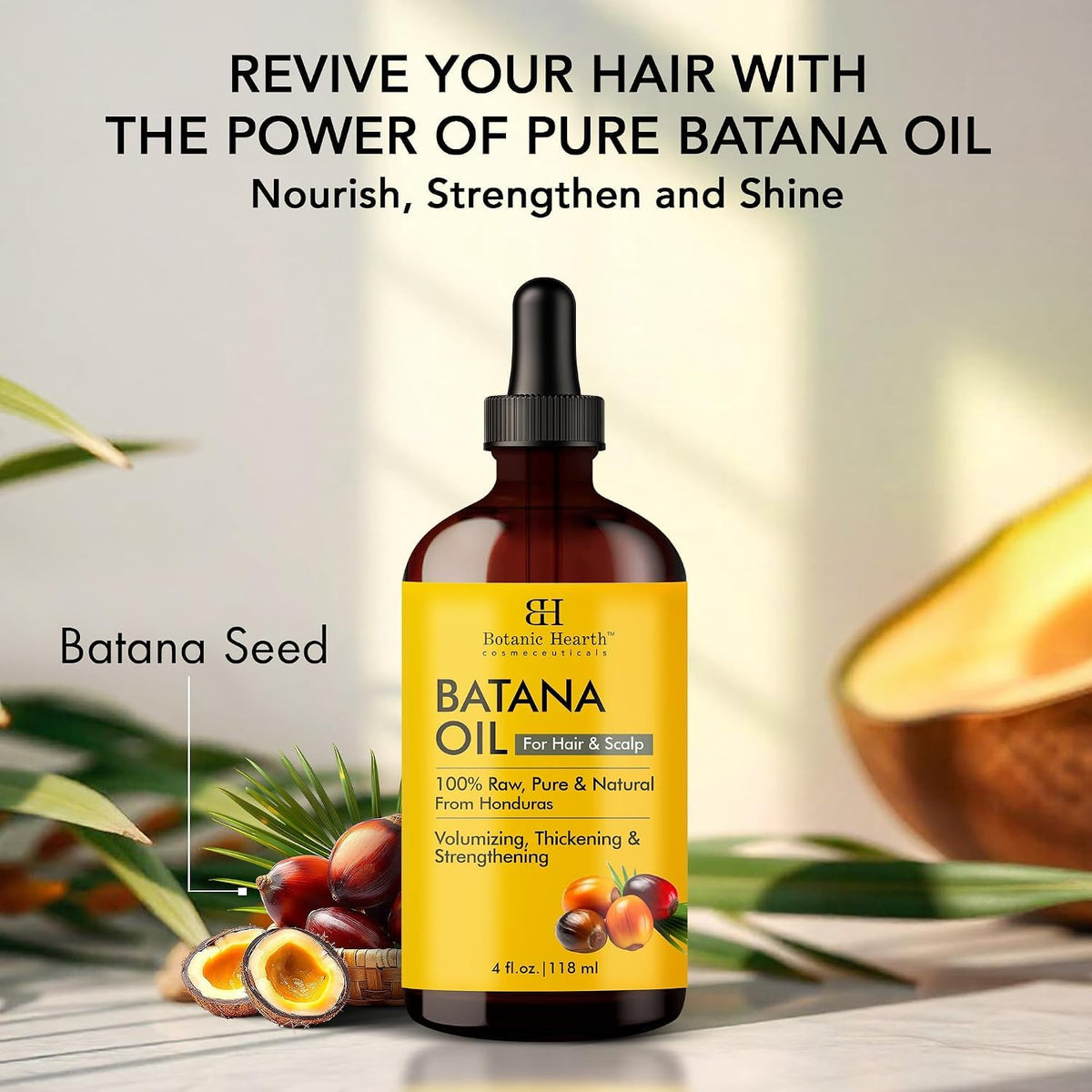 Botanic Hearth Argan & Biotin Hair Oil, 198 ml