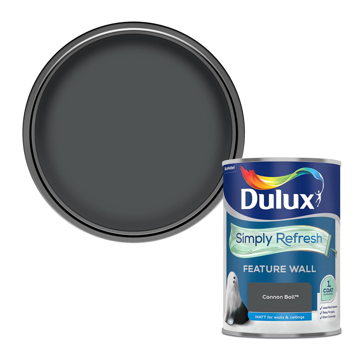 Dulux Tester Paint, White Mist, 30 ml (Pack of 1)
