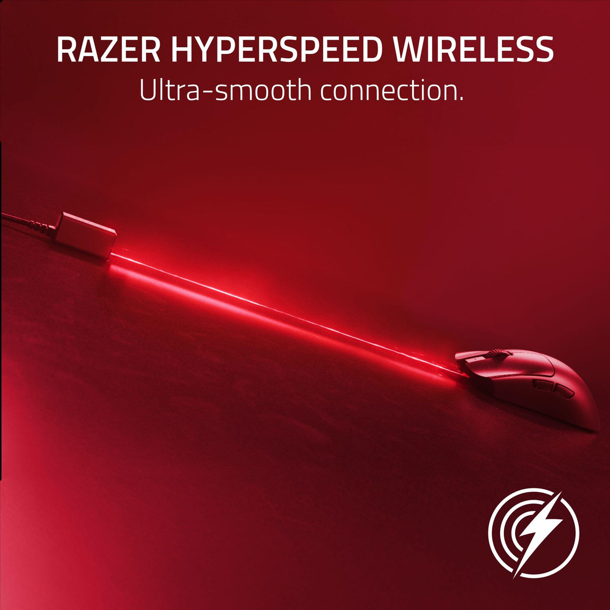 Razer Viper V3 HyperSpeed - Wireless Esports Mouse (Focus Pro 30K Optical Sensor, Up to 280 hours of Battery Life, Mechanical Mouse Switches Gen-2, 4000 Hz Wireless Polling Rate) Black