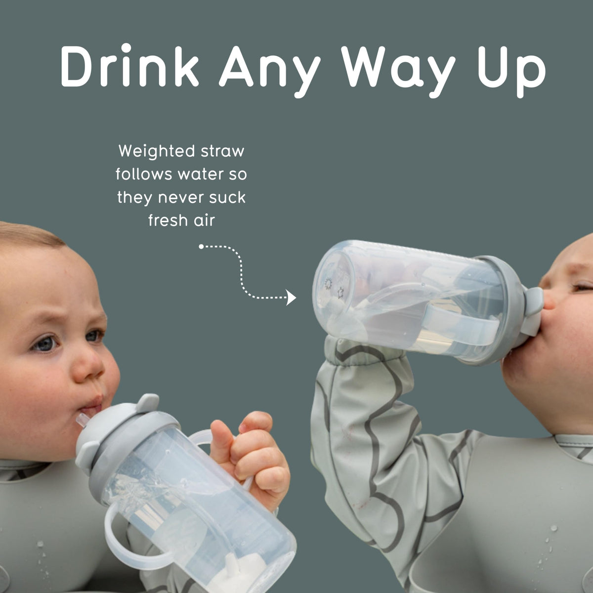 TUM TUM Tippy Up Free Flow Sippy Cup (No Valve), Sippy Cup for Toddlers, 200ml, BPA Free (Pete Polar Bear S3)