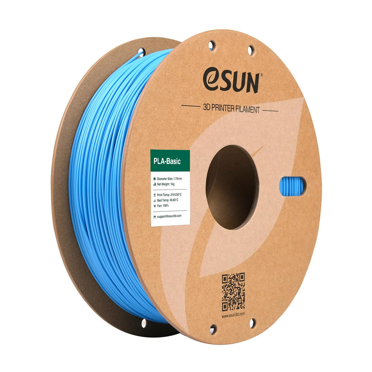 eSUN PLA Filament 1.75mm, PLA Basic Dimensional Accuracy +/- 0.05mm, 1KG Spool (2.2 LBS) Speedy Filament for 3D Printers,Black