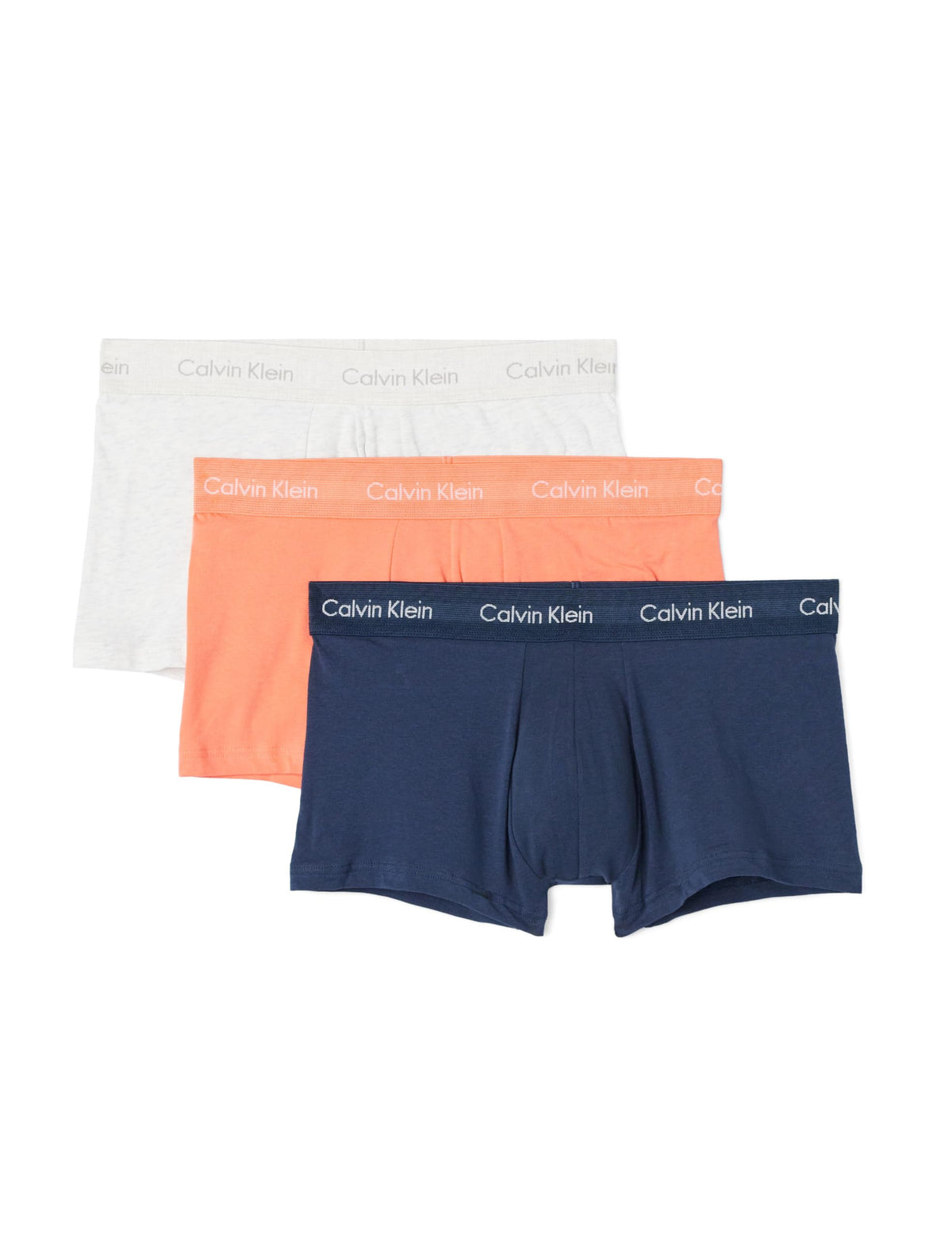 Calvin Klein Men’s 3 Pack Low Rise Trunks Underwear