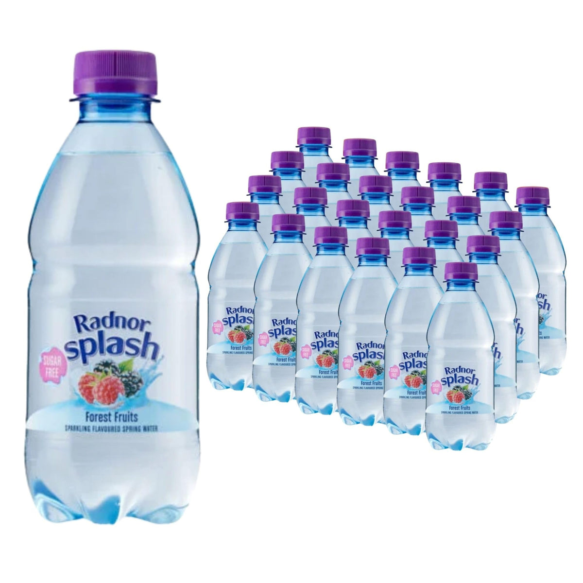 Radnor Splash Flavoured Water Sugar Free 500ml - Pack of 24 (Strawberry)
