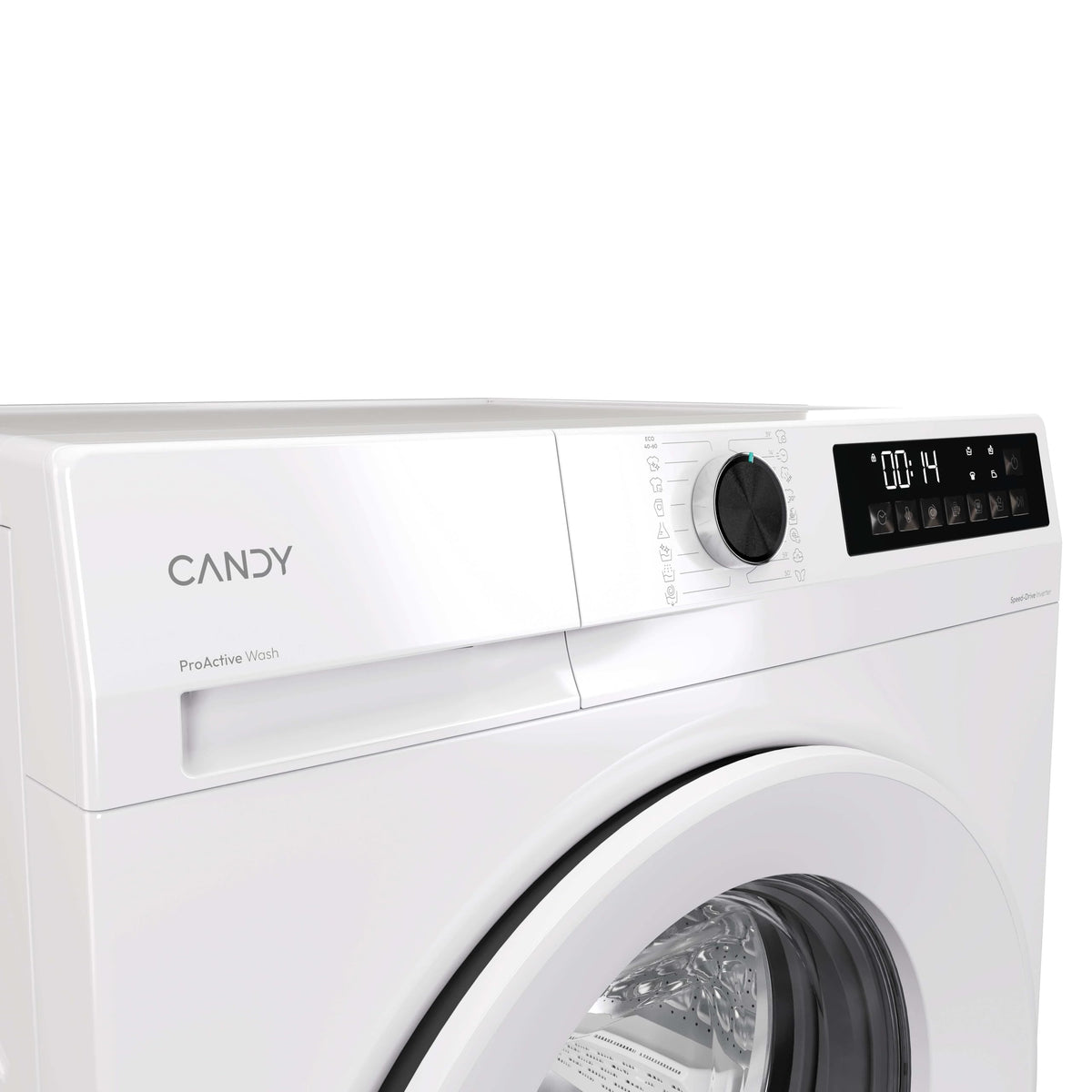 Candy Quick Pro Washing Machine, 8kg, White, A-20%, 1400 RPM