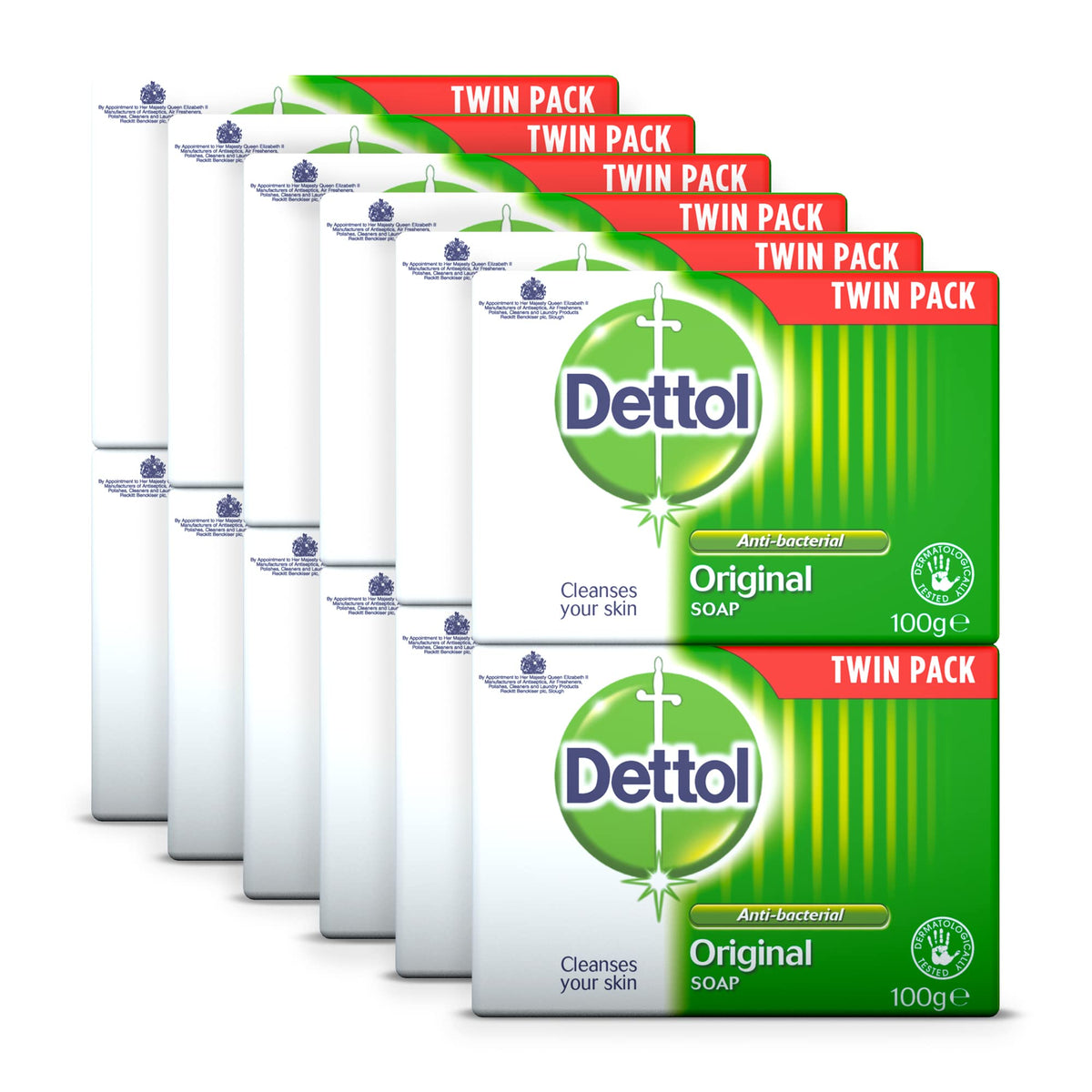 DETTOL ORIGINAL BAR SOAP 2X100
