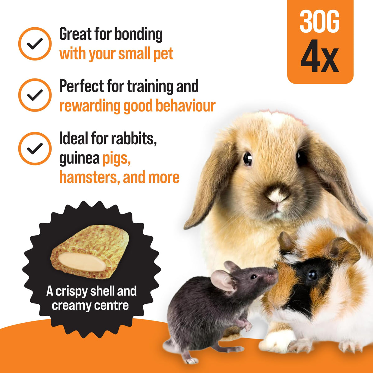 VETIQ Healthy Bites Small Animal Variety Treats (72 Servings)