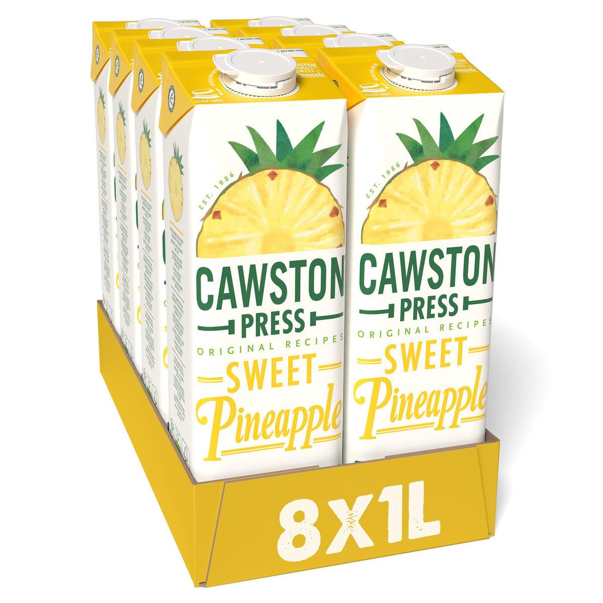 Cawston Press Brilliant Beetroot Pressed Juice 1 litre (Pack of 6) - Pure Pressed Beetroot, Vegan, No Added Sugar