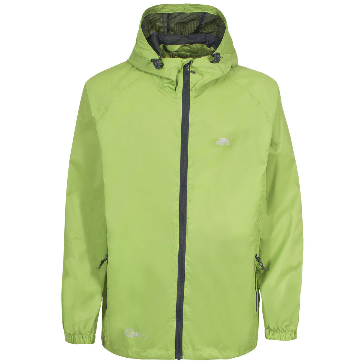 Trespass Unisex Waterproof Packaway Jacket Qikpac