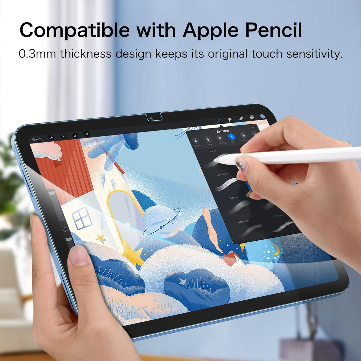 FINTIE Case & Screen Protector Set for iPad A16 11th/10th Gen 11/10.9 Inch