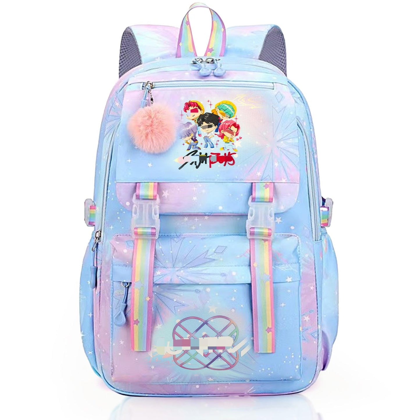 yumcute De-mn Backpack Kids, Teen Game School Bags, Children Primary Schoolbag, Children's School Backpack, 17 Inch Large Capacity Travel Rucksack Waterproof Boys Girls Book Bags for Aged 3-12 Years