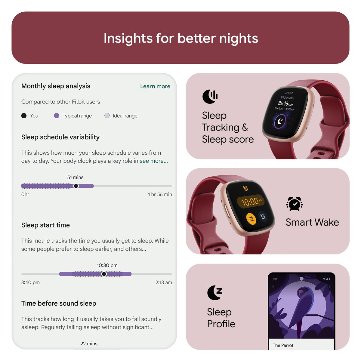 Fitbit Google Versa 4 Fitness Smartwatch with 3 Months Google Health Membership Included and up to 6 days battery life - compatible with iOS & Android, Black/Graphite Aluminium