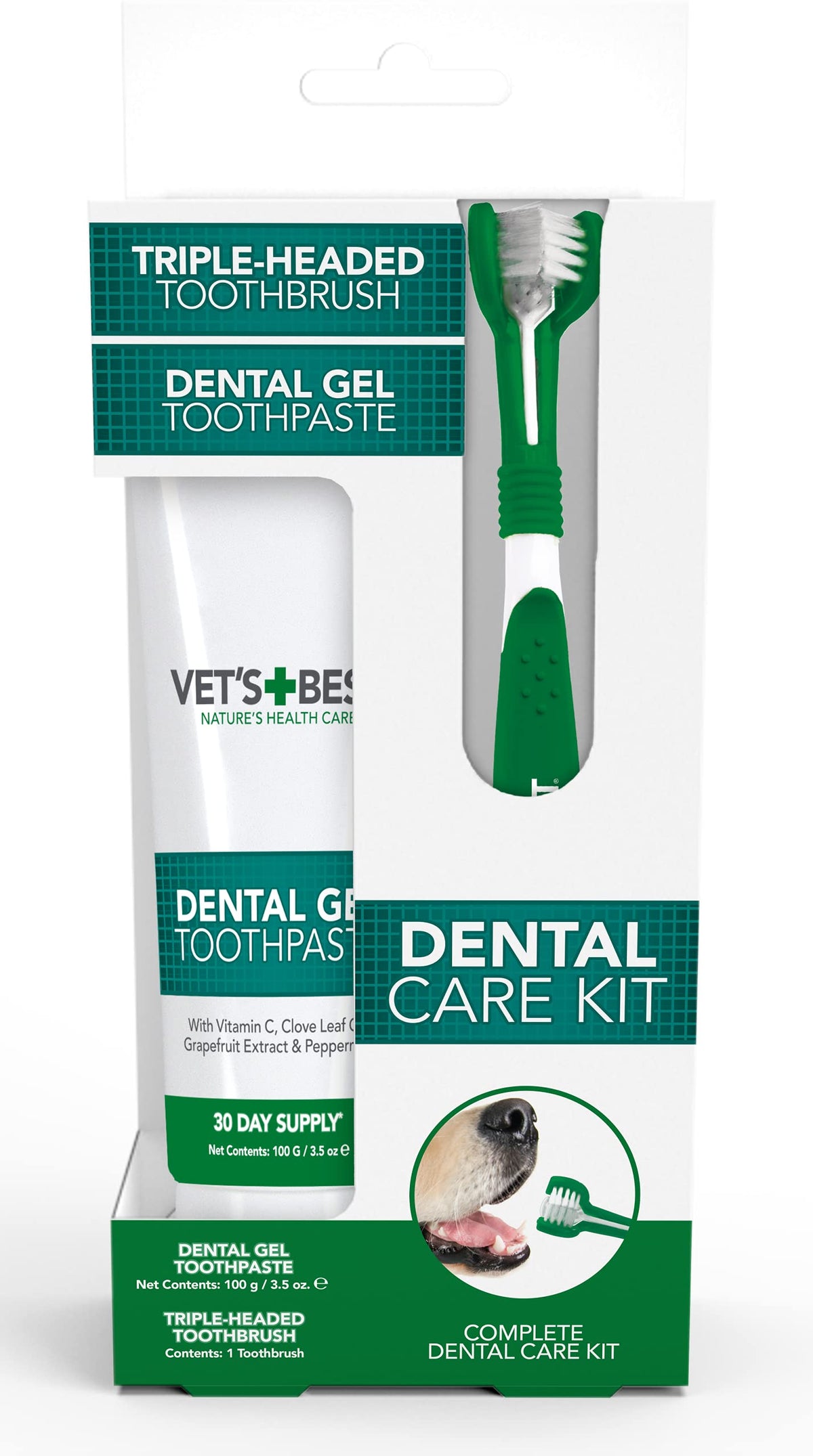 Vet's Best Dental Care Finger Wipes. 50 Disposable Wipes