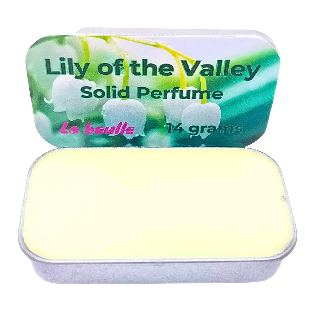 Sandalwood Solid Natural Perfume Balm. For sensitive skin. Handmade in UK.