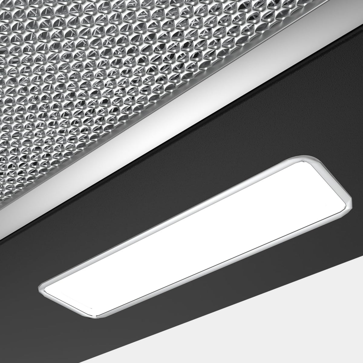 CIARRA 60cm Chimney Cooker Hood, 370m³/h,Ducting & Recirculation,CAS6201A