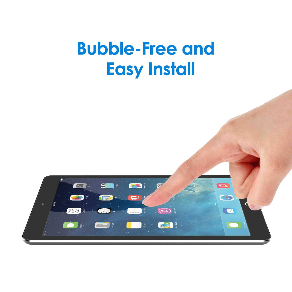 JETech Screen Protector for iPad (A16) 11th/10th Gen, 2-Pack