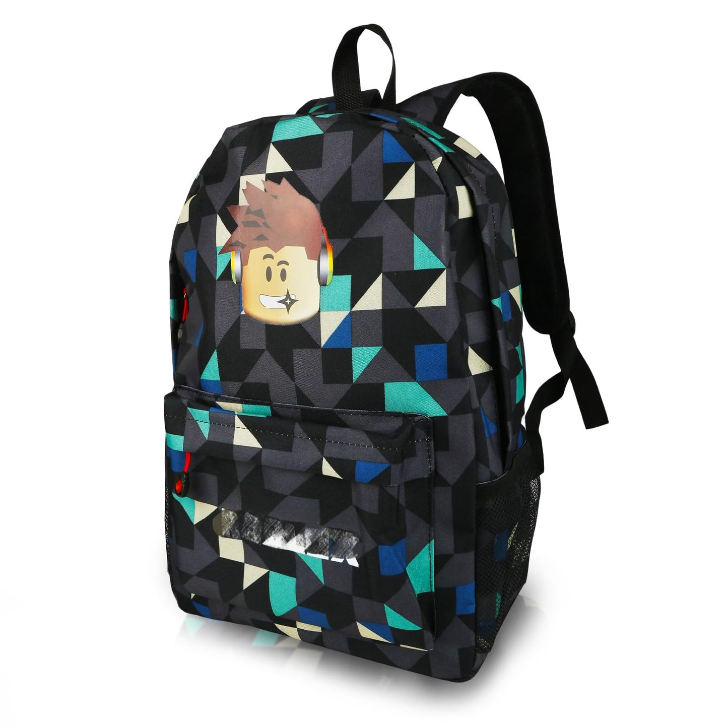 yumcute De-mn Backpack Kids, Teen Game School Bags, Children Primary Schoolbag, Children's School Backpack, 17 Inch Large Capacity Travel Rucksack Waterproof Boys Girls Book Bags for Aged 3-12 Years
