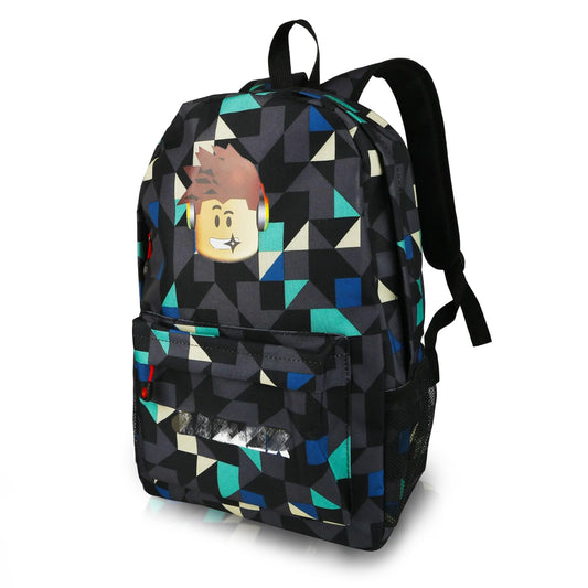 yumcute De-mn Backpack Kids, Teen Game School Bags, Children Primary Schoolbag, Children's School Backpack, 17 Inch Large Capacity Travel Rucksack Waterproof Boys Girls Book Bags for Aged 3-12 Years