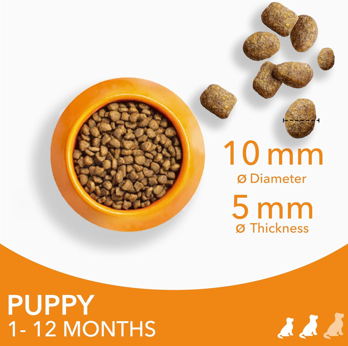 IAMS Puppy Small Medium Complete Dry Dog Food Chicken 3kg - For Healthy Growth