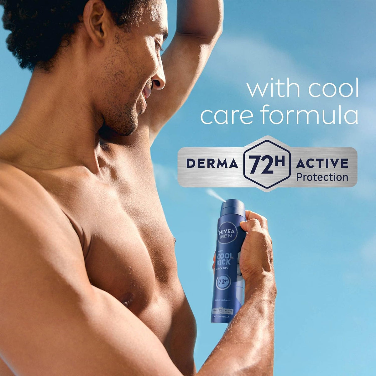 NIVEA MEN Cool Kick Antiperspirant Spray, 250 ml