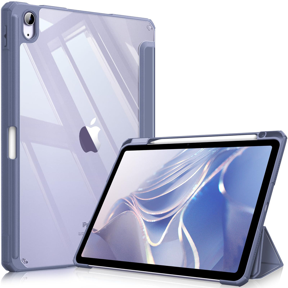 FINTIE Clear Case for iPad Air 11 Inch & iPad Air 5th/4th Generation 10.9"