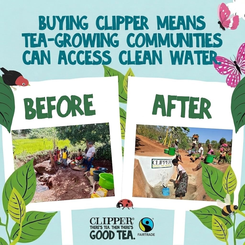 Clipper Organic Fairtrade Everyday Black Tea 1 x 80 Teabags